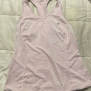 Pink fila wicking shirt